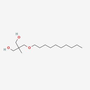 2-(Decoxymethyl)-2-methylpropane-1,3-diol | C15H32O3 | CID 166060624 ...