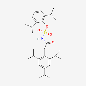 2,6-diisopropylphenyl 2-(2,4,6-triisopropylphenyl)acetylsulfamate