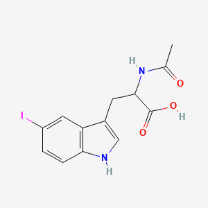 N-Acetyl-5-iodo-L-tryptophan | C13H13IN2O3 | CID 166609227 - PubChem