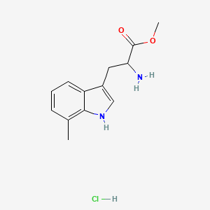 7-Methyl-DL-tryptophan Methyl Ester Hydrochloride | C13H17ClN2O2 | CID ...