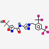 an image of a chemical structure CID 166629916