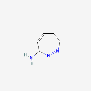 4,7-dihydro-3H-diazepin-7-amine | C5H9N3 | CID 166684434 - PubChem