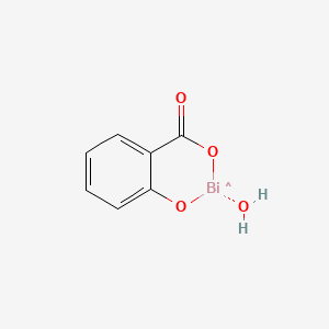 image of Bismuth subsalicylate | C7H6BiO4 - PubChem