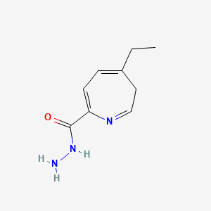 4-ethyl-3H-azepine-7-carbohydrazide | C9H13N3O | CID 166874848 - PubChem