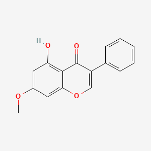 5 Hydroxy 7 Methoxyisoflavone C16h12o4 Pubchem