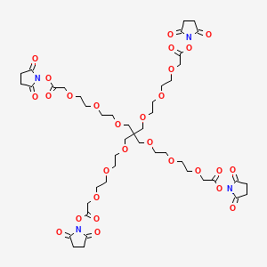 4-Arm PEG-SCM, MW 2,000 | C45H64N4O28 | CID 167312848 - PubChem