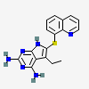 an image of a chemical structure CID 16733036