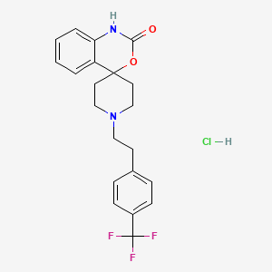 Spiro[4H-3,1-benzoxazine-4,4'-piperidin]-2(1H)-one, 1'-[2-[4-(trifluoromethyl)phenyl]ethyl]-