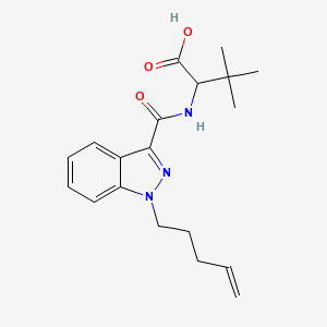 MDMB-4en-PINACA (methyl 3,3-dimethyl-2-(1-(pent-4-en-1-yl)-1H-indazole-3-carboxamido)butanoate) image