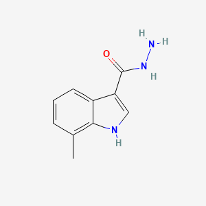 7-Methylindole-3-carbohydrazide | C10H11N3O | CID 168484314 - PubChem