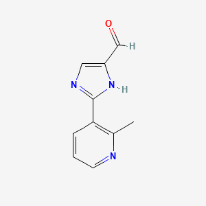 2-(2-methyl-3-pyridyl)imidazole-5-carbaldehyde 