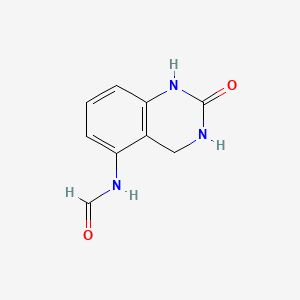 N-(2-oxo-3,4-dihydro-1H-quinazolin-5-yl)formamide | C9H9N3O2 | CID 