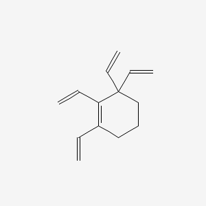 1,2,3,3-tetrakis(ethenyl)cyclohexene 