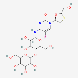 Emtricitabine Glycosamine | C20H30FN3O13S | CID 169439625 - PubChem