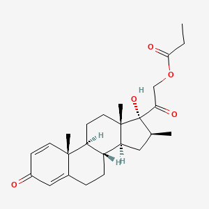 (16beta)-17-Hydroxy-16-methyl-21-(1-oxopropoxy)-pregna-1,4-diene-3,20 ...