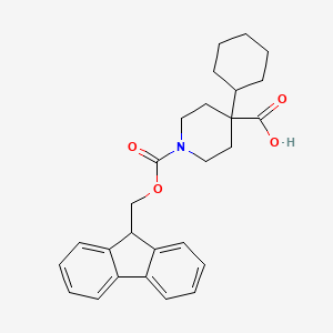 882847-21-4 Fmoc-4-cyclohexyl-piperidine-4-carboxylic acid | AMERICAN