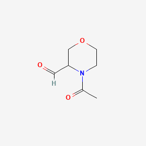 4-Acetylmorpholine-3-carbaldehyde | C7H11NO3 | CID 170609777 - PubChem