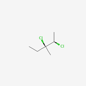 (2R,3S)-2,3-dichloro-3-methylpentane | C6H12Cl2 | CID 170849426 - PubChem