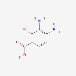 3,4-Diamino-2-bromobenzoic acid | C7H7BrN2O2 | CID 171014672 - PubChem