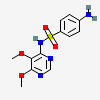 an image of a chemical structure CID 17134