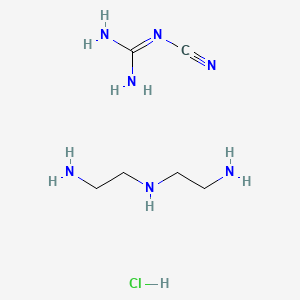N'-(2-aminoethyl)ethane-1,2-diamine;2-cyanoguanidine;hydrochloride 