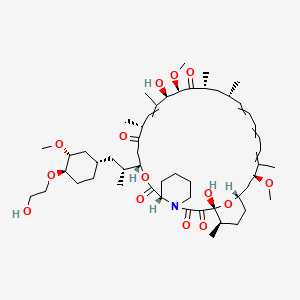 23,27-Epoxy-3H-pyrido[2,1-c][1,4]oxaazacyclohentriacontine, rapamycin deriv