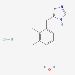 Detomidine hydrochloride monohydrate | C12H17ClN2O | CID 177225 - PubChem