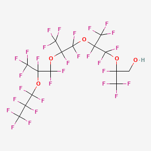 1H,1H,-Perfluoro(2,5,8,11-tetramethyl-3,6,9,12-tetraoxapentadecan-1-ol)