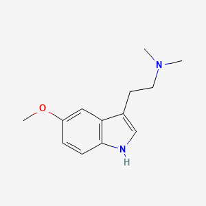 absurd Skrøbelig lidenskab N,N-Dimethyl-5-methoxytryptamine | C13H18N2O | CID 1832 - PubChem