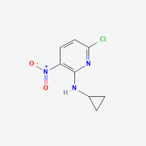 6-Chloro-N-cyclopropyl-3-nitropyridin-2-amine