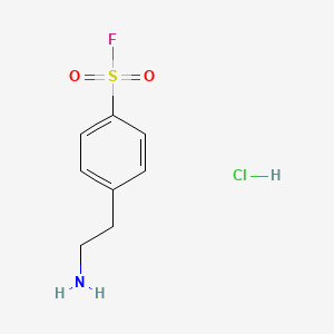 	4-(2-Aminoethyl)-benzenesulfonyl fluoride hydrochloride (1:1)