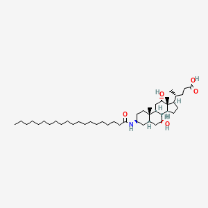 (3β,5β,7α,12α)-7,12-dihydroxy-3-[(1-oxoeicosyl)amino]-cholan-24-oic acid