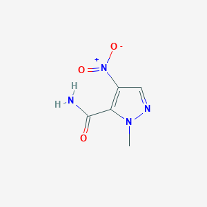 1-Methyl-4-nitro-1H-pyrazole-5-carboxamide