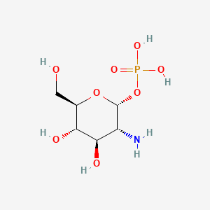 Glucosamine 1-phosphate C6H14NO8P -