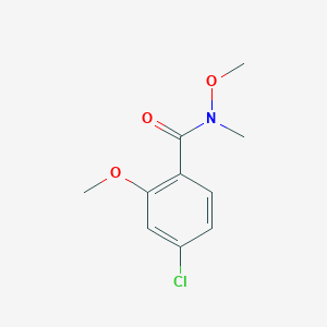 4-Chloro-N,2-dimethoxy-N-methylbenzamide