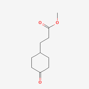 Methyl 3-(4-oxocyclohexyl)propanoate | C10H16O3 | CID 18943695 - PubChem