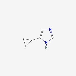 5-Cyclopropyl-1H-imidazole | C6H8N2 | CID 19031522 - PubChem