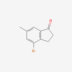 4-Bromo-6-methyl-2,3-dihydro-1H-inden-1-one