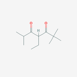 4-Ethyl-2,2,6-trimethylheptane-3,5-dione | C12H22O2 - PubChem