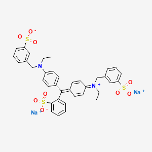 Chemical structure of the anionic dye Red 40