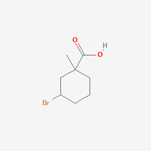 3 Bromo 1 Methylcyclohexane 1 Carboxylic Acid C8h13bro2 Pubchem