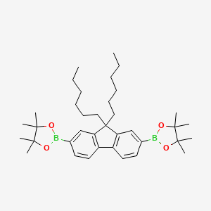 2,2'-(9,9-Dihexyl-9H-fluorene-2,7-diyl)bis(4,4,5,5-tetramethyl-1,3,2-dioxaborolane)