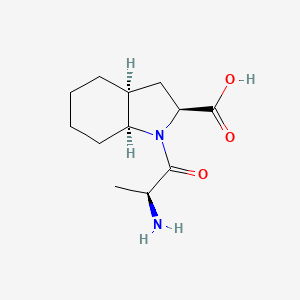 (2S,3aS,7aS)-1-((2S)-2-Aminopropanoyl)octahydro-1H-indole-2-carboxylic ...