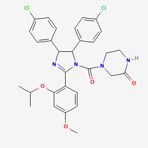 Nutlin-3 in stock,price: 375 USD/100mg. RO5045337, also known as R7112, RG7112,  is a MDM2 antagonist with potential antineoplastic activity.