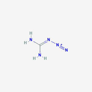 Diamino(diazonioimino)methane | CH4N5+ | CID 21708922 - PubChem