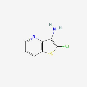 2-Chlorothieno[3,2-b]pyridin-3-amine