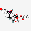 an image of a chemical structure CID 21826