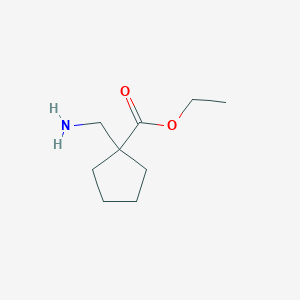 Ethyl 1-(aminomethyl)cyclopentanecarboxylate