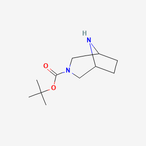 Tert-butyl 3,8-diazabicyclo[3.2.1]octane-3-carboxylate | C11H20N2O2 | CID  21904757 - PubChem