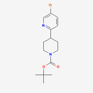 tert-Butyl 4-(5-bromopyridin-2-yl)piperidine-1-carboxylate